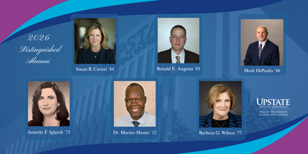 The 6 recipients are pictured