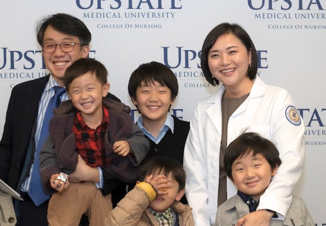 Jayoung Kim and Family